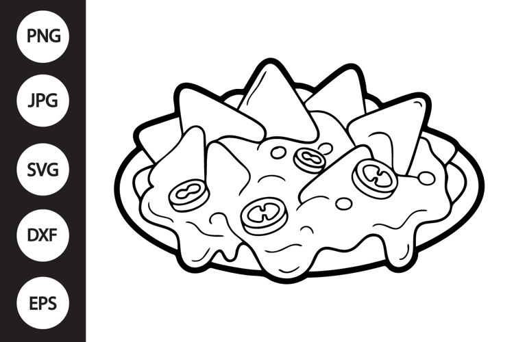Nachos SVG example image 1