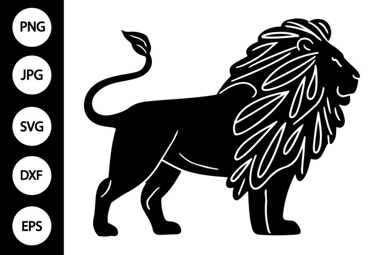 Lion Silhouette Image 4