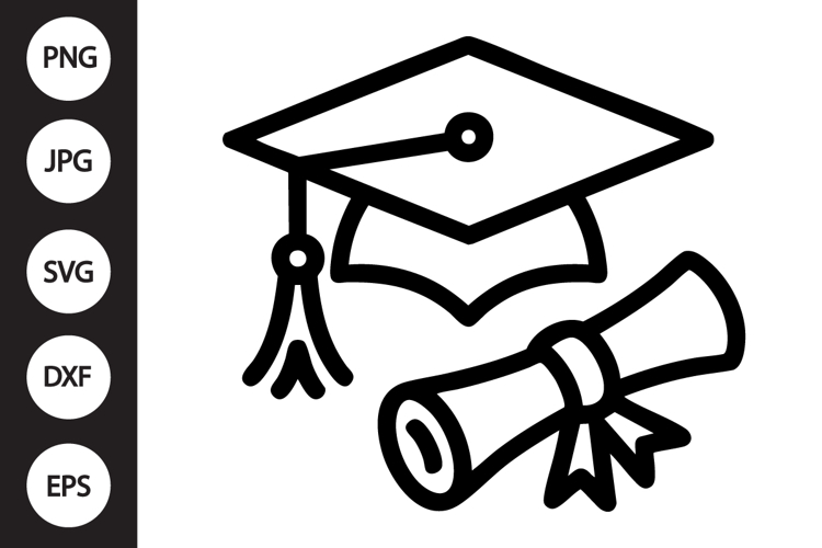 Graduation Silhouette Image 6