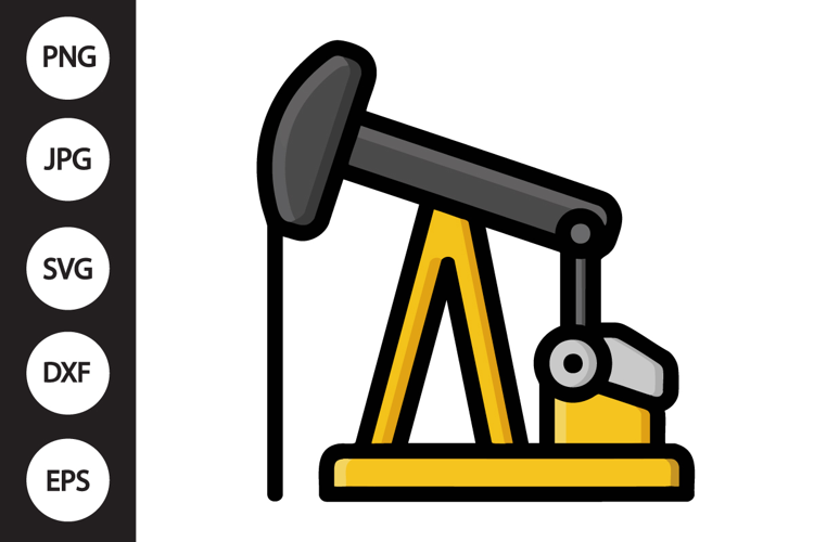 Pump Jack SVG
