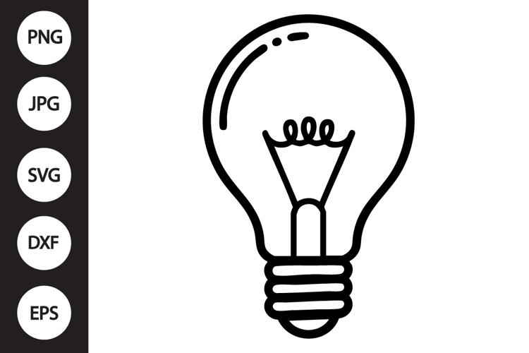 Light Bulb Silhouette Image 5