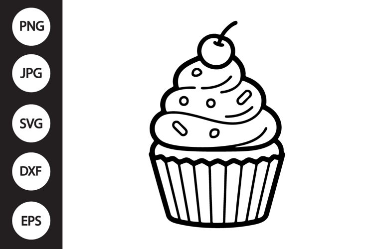 Cupcake Clipart Image 2