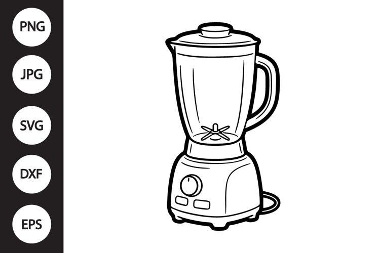 Kitchen Blender SVG