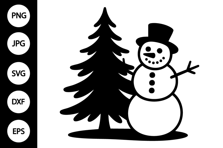 Cricut Snowman Svg Image 6