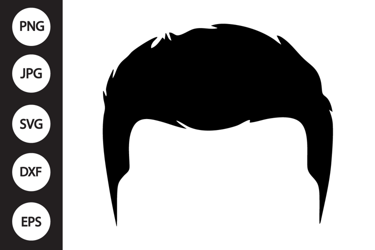 Man Hairstyle SVG