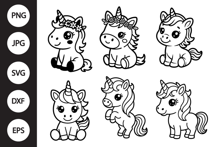 Unicorn Vector Image 10