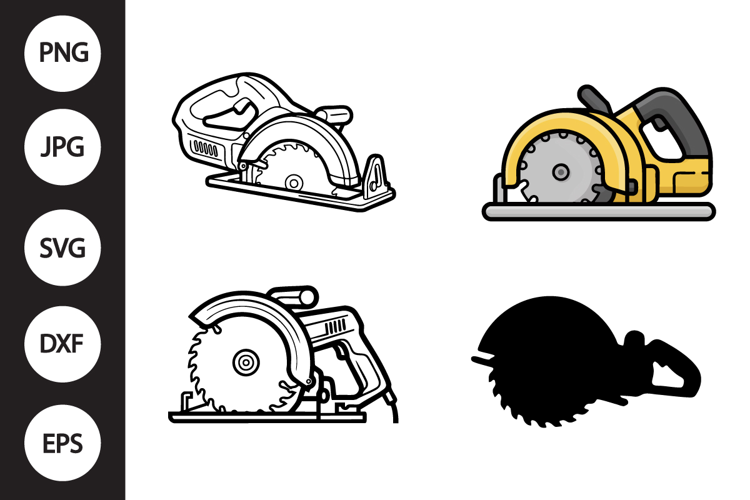 Circular Saw SVG, Circular Saw Clipart