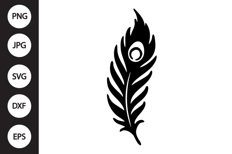 Peacock Feather SVG