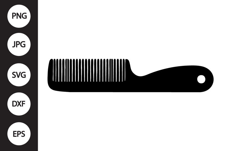 Barber Comb SVG example image 1