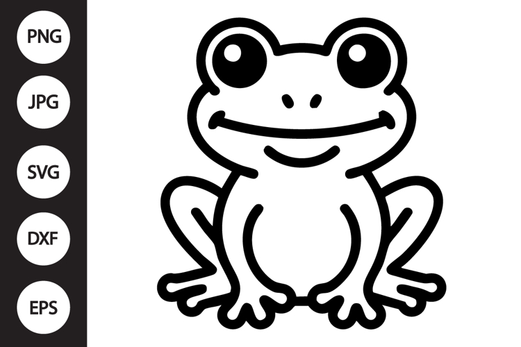 Frog Silhouette Image 14