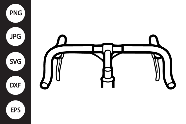 Bicycle Handlebar SVG