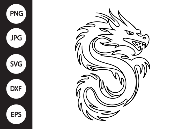 Dragon Silhouette Image 14