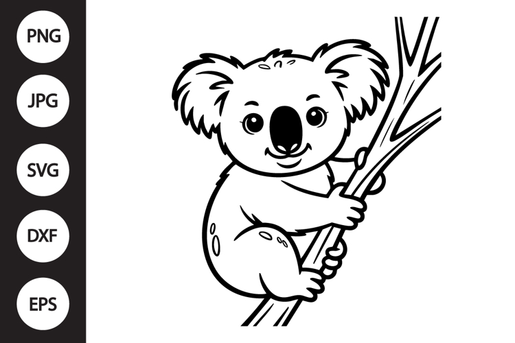 Koala Svg Image 15