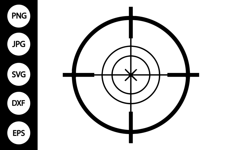 Crosshair Clipart Image 7