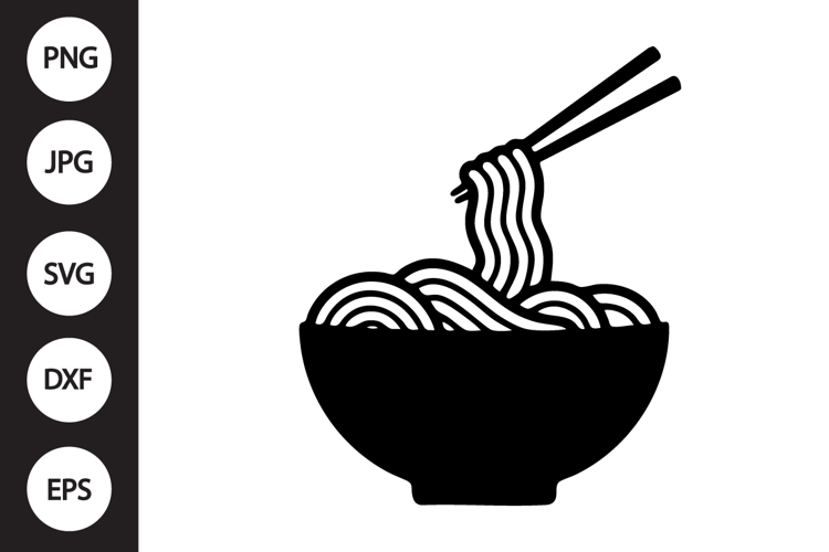 Noodles Bowl SVG
