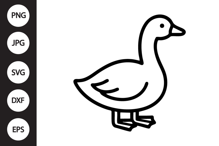 Cute Goose SVG
