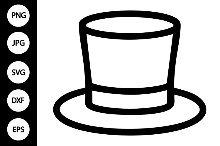Hat Silhouette Image 3