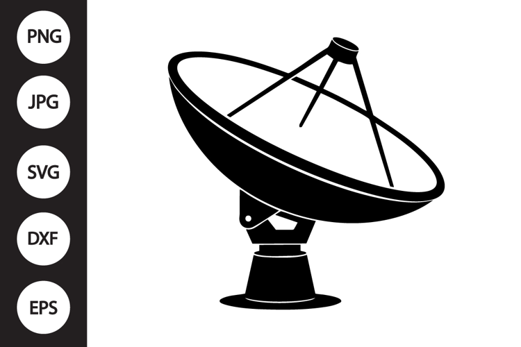 Satellite Antenna SVG