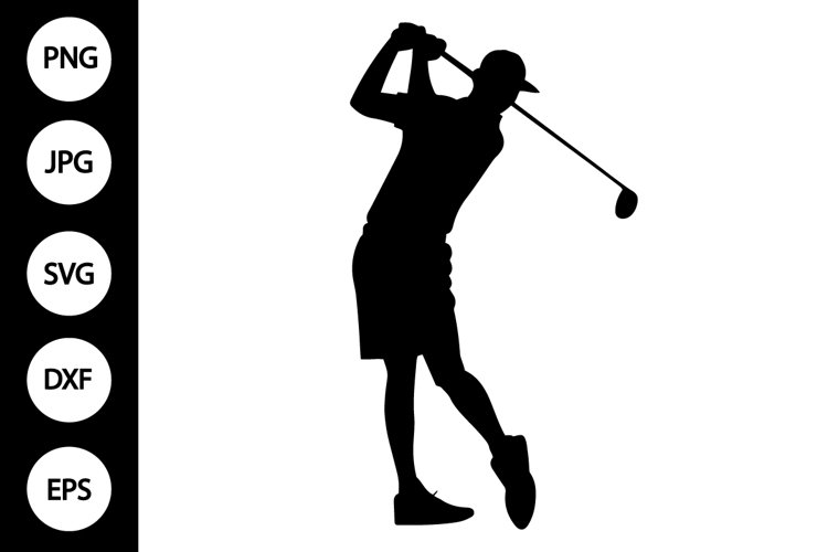 Golf Silhouette Image 24