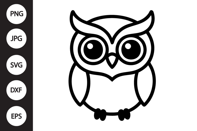 Cute Owl SVGs Image 6