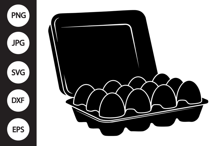 Egg Carton SVG