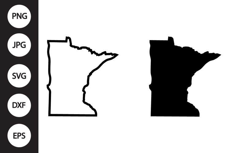 Minnesota State SVG, Minnesota State Clipart