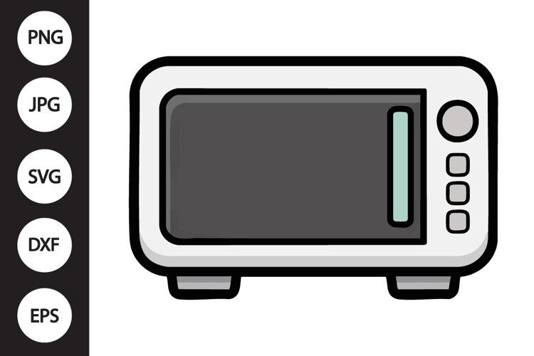 Microwave SVG example image 1
