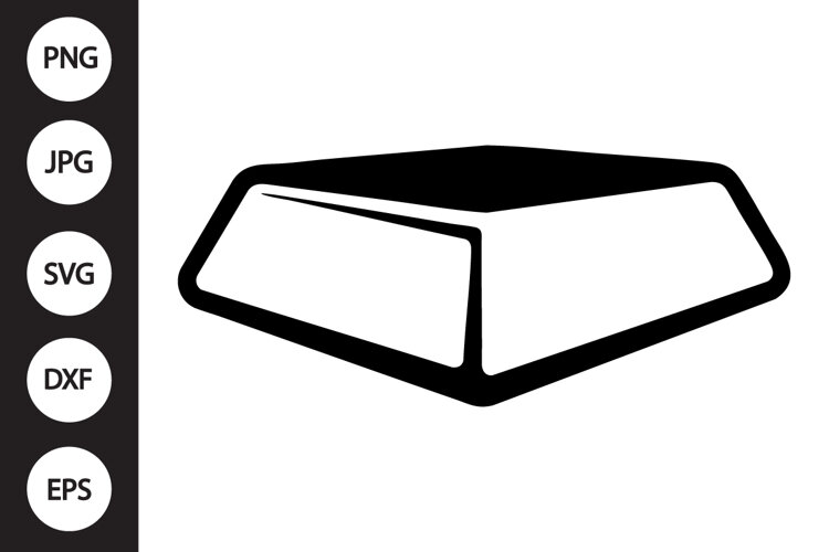 Gold Bar SVG example image 1