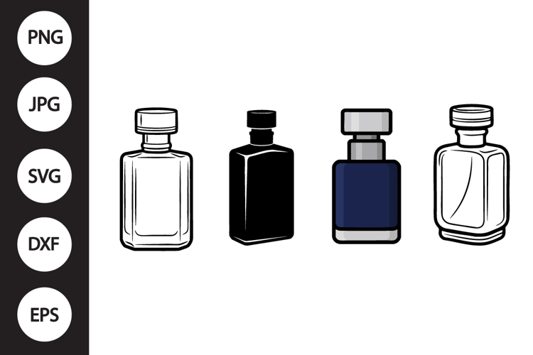 Perfume Bottle SVG, Perfume Bottle Clipart