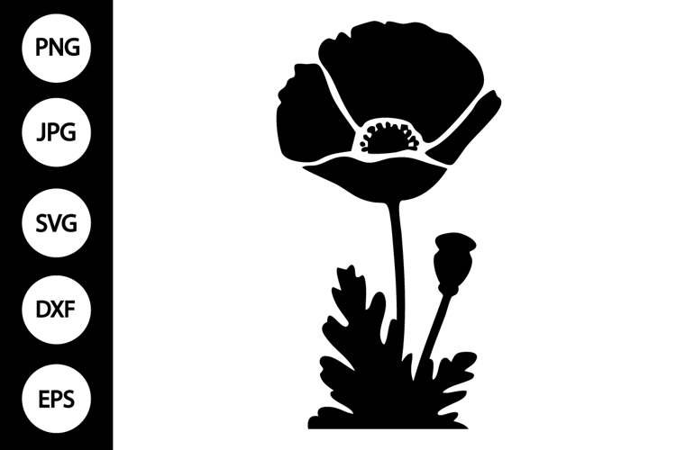 Flower Silhouette Image 12