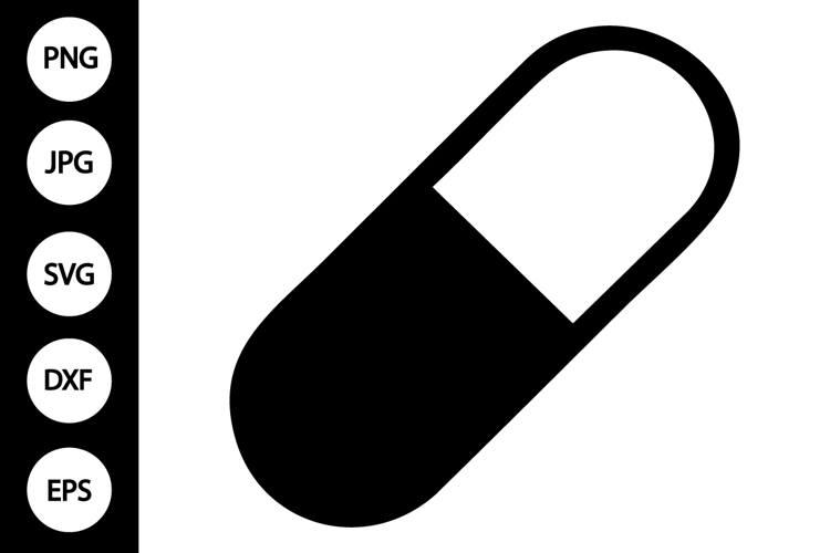 Medicine Pill SVG
