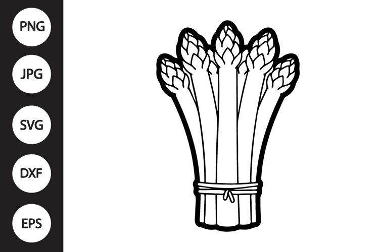 Asparagus SVG example image 1