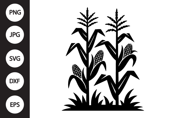 Corn Stalks SVG