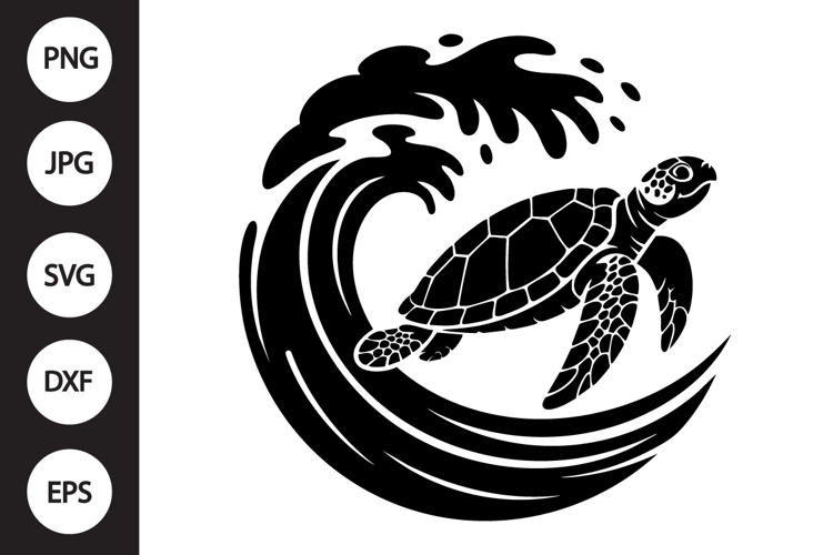 Turtle Silhouette Image 15