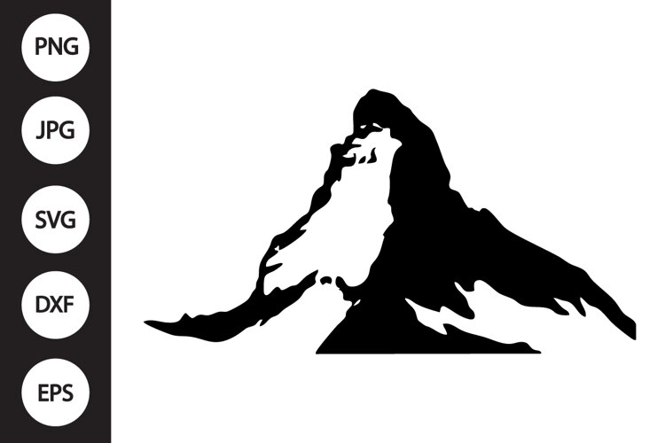 Swiss Matterhorn SVG example image 1