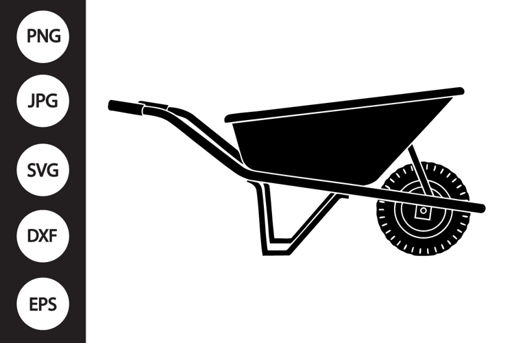 Wheel Barrow SVG