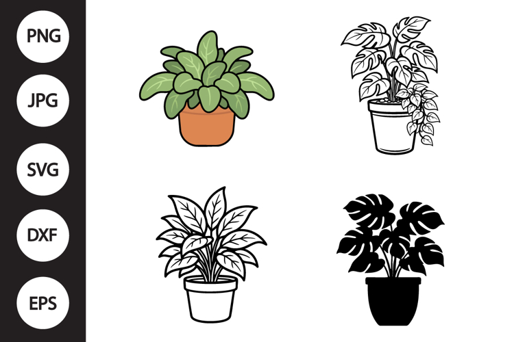 Potted Plant Clipart