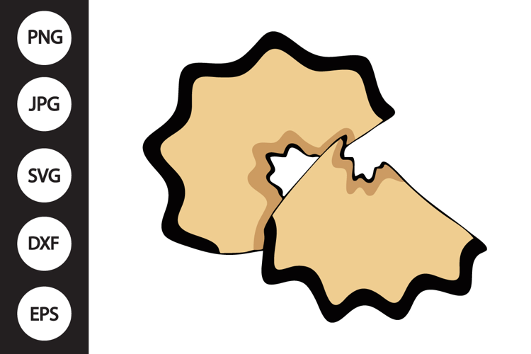 Pencil Shaving SVG