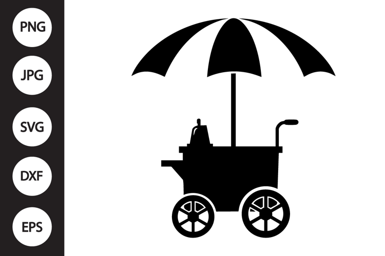 Ice Cream Cart SVG