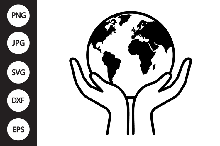 Globe Silhouette Image 13
