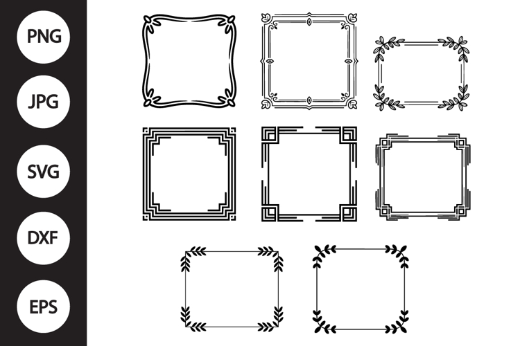 Decorative Frame Svg