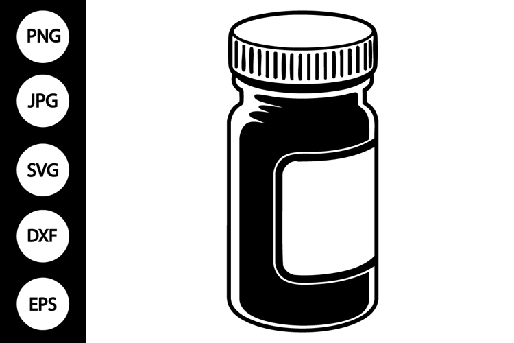 Bottle Silhouette Image 7