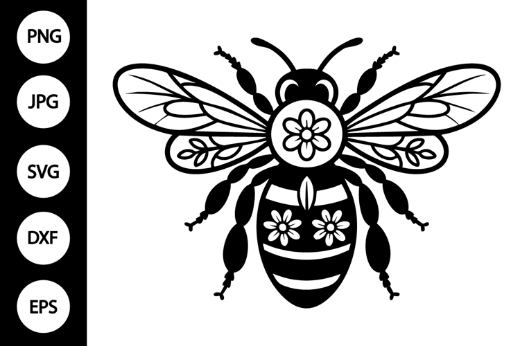 Bee Clipart Image 16