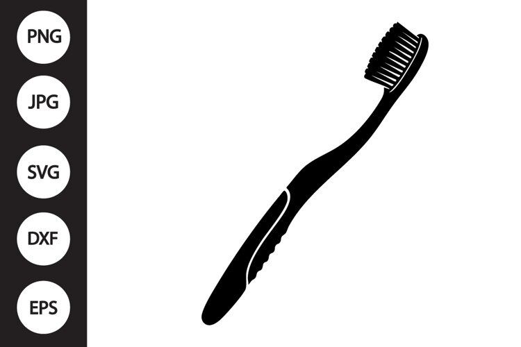 Toothbrush SVG example image 1