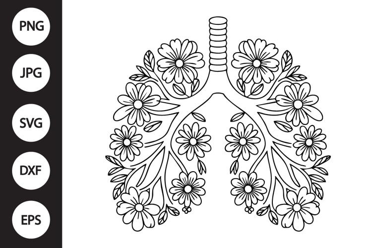Lungs Clipart Image 19