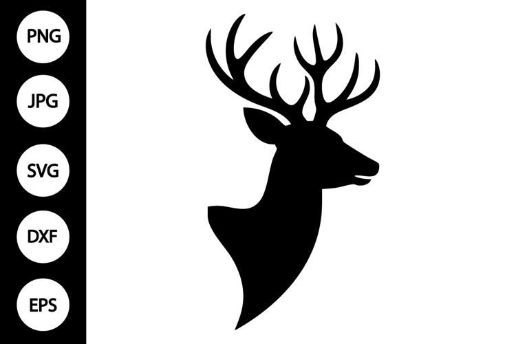 Deer Head Clipart Image 8