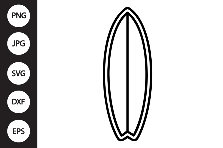  Surfboard Clipart Image 5