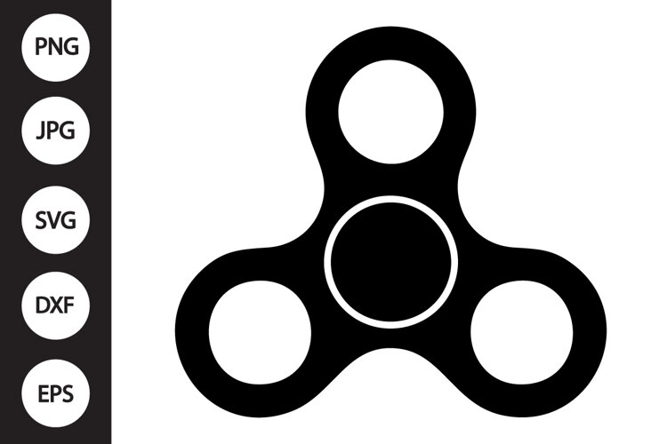 Fidget Spinner SVG example image 1