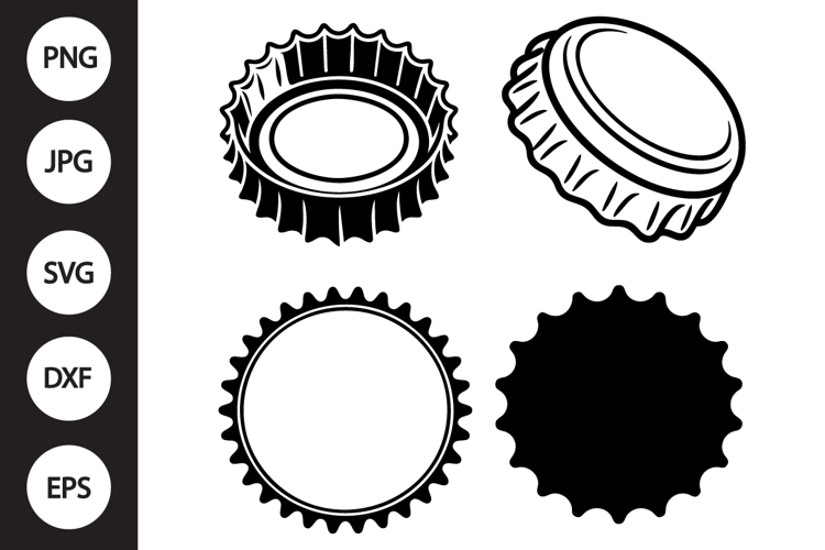 Bottle Cap SVG, Bottle Cap Clipart
