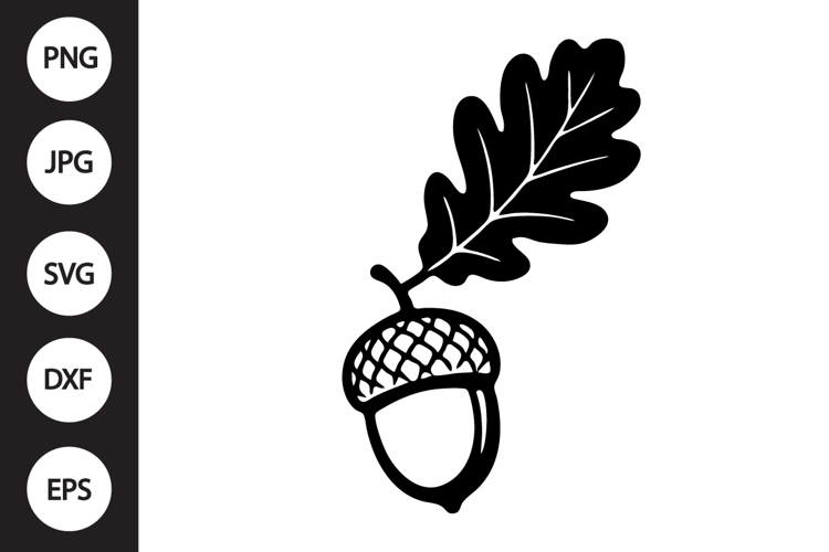 Acorn Silhouette Image 14
